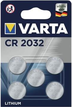 VARTA Professional Electronics Knopfzelle Batterie CR 2032 5er Blister