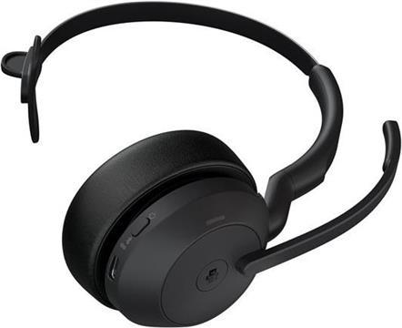 Jabra Evolve2 55 MS Mono USB Headset black USB-A Ladestation