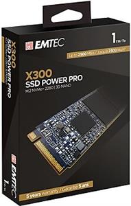 1 TB SSD EMTEC Power Pro X300 M.2 NVME 3.0 x4 2500/2000