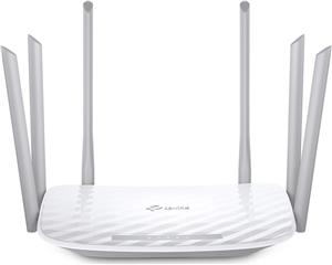 AC1900 Dual-Band Wi-Fi RouterSPEED: 600 Mbps at 2.4 GHz + 1300 Mbps at 5 GHz SPEC: 6× Antennas, 1× Gigabit WAN Port + 4× Gigabit LAN PortsFEATURE: Tether App, WPA3, Access Point Mode, IPv6 Supported,