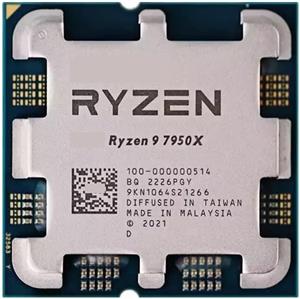 AMD AM5 Ryzen 9 7950X Tray 4,5GHz 5,7GHz Boost 16xCore 32xThread 64MB 170W
