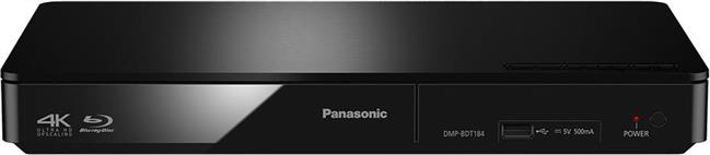 Panasonic DMP-BDT184 Blu-ray Player 4K Upsclaing black