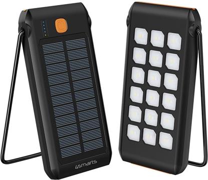 4smarts Solar Powerbank TitanPack Flex 10000mAh black 456301