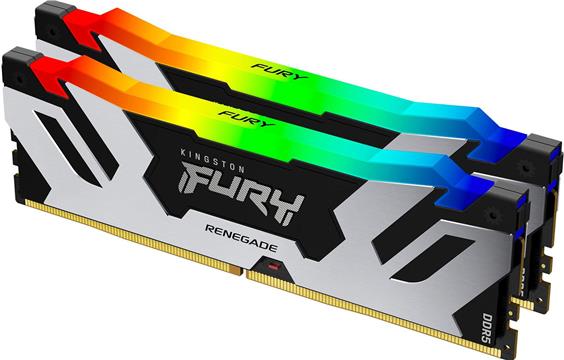 Kingston Fury Renegade Silver DDR5 24GB 7200MHz DIMM CL38 1x24GB RGB