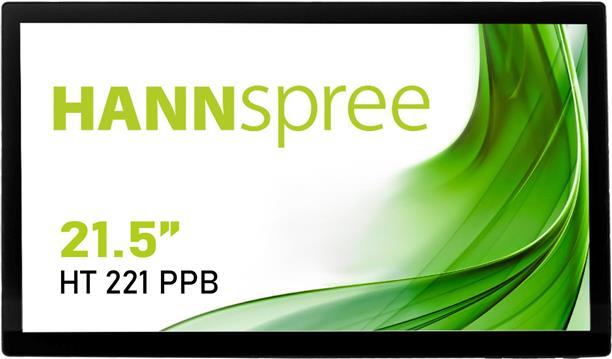 Hannspree Touch-Monitor HT 221 PPB - 54.6 cm (22) - 1920 x 1080 Full HD