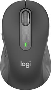 Logitech Signature M650 L for Business - mouse - Bluetooth, 2.4 GHz - graphite
