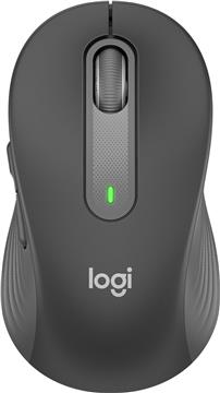 Logitech Signature M650 L for Business - mouse - Bluetooth, 2.4 GHz - graphite