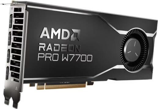 AMD Radeon Pro W7700 | 16GB GDDR6 | 4x DP 2.1 | 190W Board Power