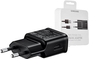 Samsung quick charger 15W power supply incl. data cable Type-C 1.5m black (Retail)
