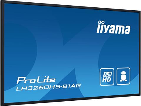 iiyama ProLite LH3260HS-B1AG 32 Class (31.5 viewable) LED-backlit LCD display - Full HD - for digital signage