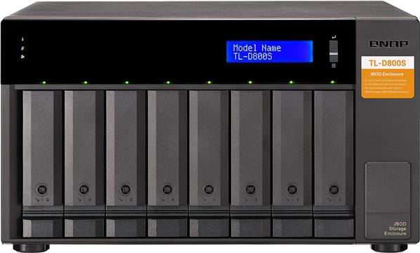 QNAP NAS-Erweiterungsgehäuse TLD-800S 8-Bay