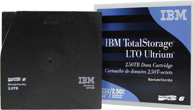 LTO cartrige Ultrium 6 - 2.5 TB/6.25 TB, 6.1 µm, 200g