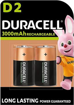 Duracell Akku Rechargeable Mono - D 3000mAh 2St.