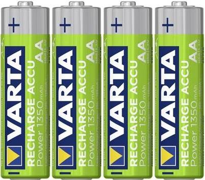 Varta Akku RECHARGE Power AA HR6 1350mAh 4St.