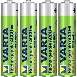 Varta Akku RECHARGE Power AAA HR03 550mAh 4St.