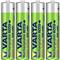 Varta Akku RECHARGE Power AAA HR03 550mAh 4St.