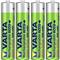 Varta Akku RECHARGE Power AAA HR03 550mAh 4St.