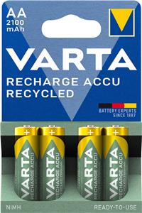 Varta Akku RECHARGE Recycled AA HR6 2100mAh 4St.