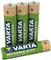 Varta Akku RECHARGE Recycled AAA HR03 800mAh 4St.