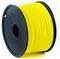 ABS plastic filament for 3D printers, 1.75 mm diameter, yellow, 1kg