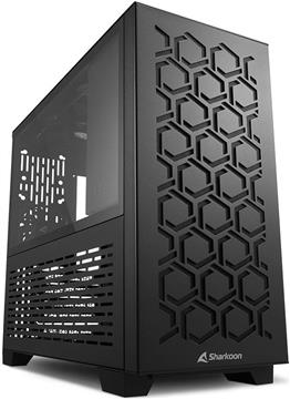Sharkoon kućište MS-Y1000 ATX/ITX 1xstaklo crno