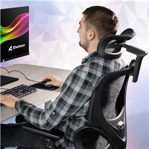 Sharkoon uredska stolica OfficePal C30 Fabric/Mesh crna
