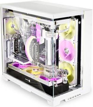 Case Lian Li O11 Dynamic EVO XL, ATX, Big-Tower, Tempered Glass, White