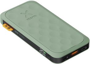 Powerbank Xtorm Fuel 20W, 10.000 mAh, 2x USB-C PD 20W, USB-A QC 3.0, Sage Green