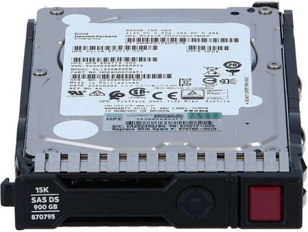 HPE 900GB SAS 12G MC 15K SFF SC MVD HDD 870795-001 bulk