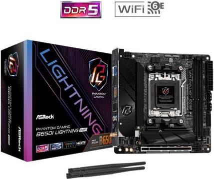 ASRock B650I Lightning WiFi AM5 mITX HDMI DDR5 retail