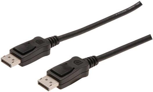 DIGITUS DisplayPort Anschlusskabel 1m 8K schwarz