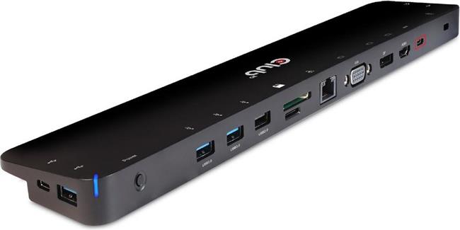 Club3D ChargingDock USB-C 3.2 ->7xUSB/DP/HDMI/LAN/Audio 65W retail