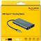 DELOCK USB-C Dockingstation 4K-HDMI/DP/USB3.0/SD/LAN/PD 3.0