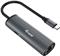 Equip 133486 laptop dock/port replicator USB Type-C Black, Grey