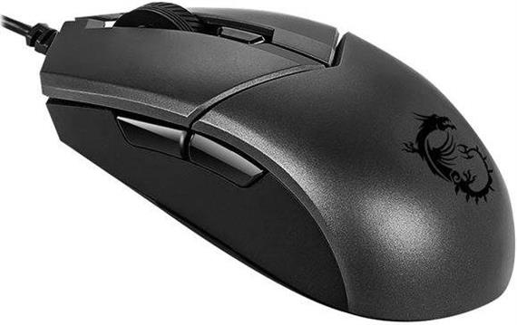 MSI Clutch GM11 Gaming Maus, Black, USB