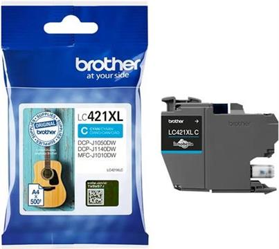 Patrone Brother LC-421XLC DCP-J1050DW/J1140DW/MFC-J1010W