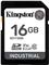 SD Card 16GB Kingston SDHC Industrial -40C to 85C retail