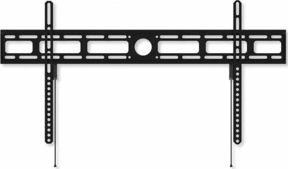 Wall Mount for LED LCD TV 42-80" Ultra Slim Fixed H400mm, 60 Kg max, VESA 800 x 400 mm, Black