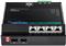 TRENDnet 6-Port Industrial Gigabit PoE+ WallMount Front Acc.