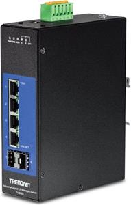 TRENDnet Industrie Switch 6 Port Gbit L2 Managed DIN-Rail