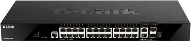 Switch 440mm D-Link DGS-1520-28 2*SFP+/2*XE/24*GE retail