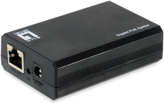 LevelOne 1x GE PoE-Splitter Adapter POS-5000 60W PoE