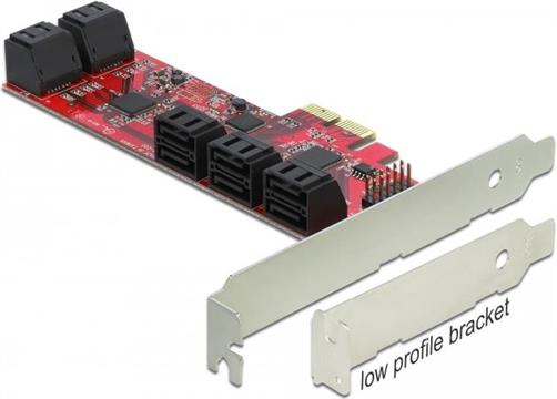 PCI Express Card > 10 x internal SATA 6 Gb/s – Low Profile Form Factor