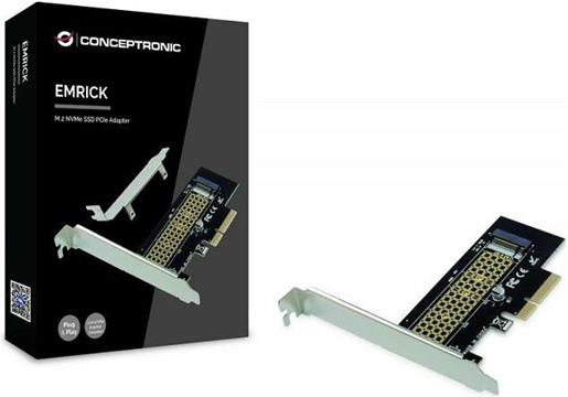 CONCEPTRONIC PCI Express Card 1-Port M.2 SSD Adapter