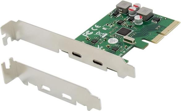 CONCEPTRONIC PCI Express Card 2-Port USB-C 3.2