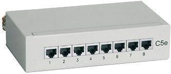 8-Port Cat.5e Desktop Patch Panel