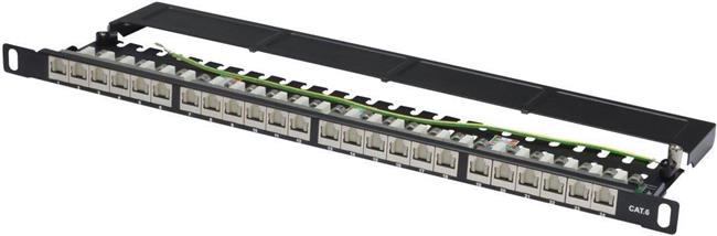 CAT 6, Class E Patch Panel, shielded