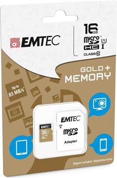 microSDHC 16GB Class10 Gold+