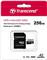SD microSD Card 256GB Transcend SDXC USD340S w/Adapter