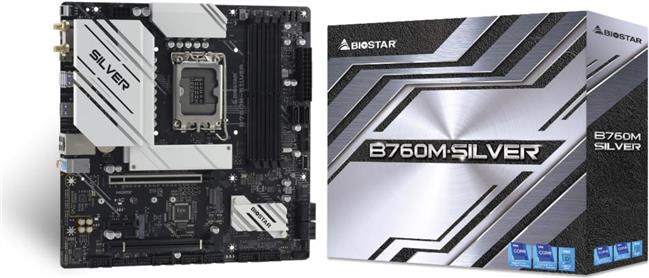 Biostar B760M-Silver (B760,S1700,mATX,DDR5)